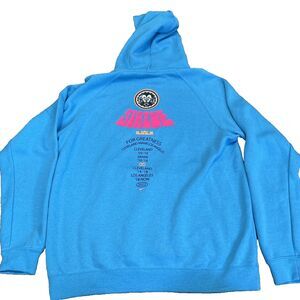 NWT NIKE Mens LEBRON "Strive for Greatness Hoodie" LASER BLUE M DQ6129-446 $100